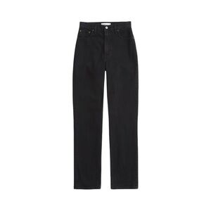 Abercrombie & Fitch The 90s Straight - Ultra High Rise (27-4R/Black)